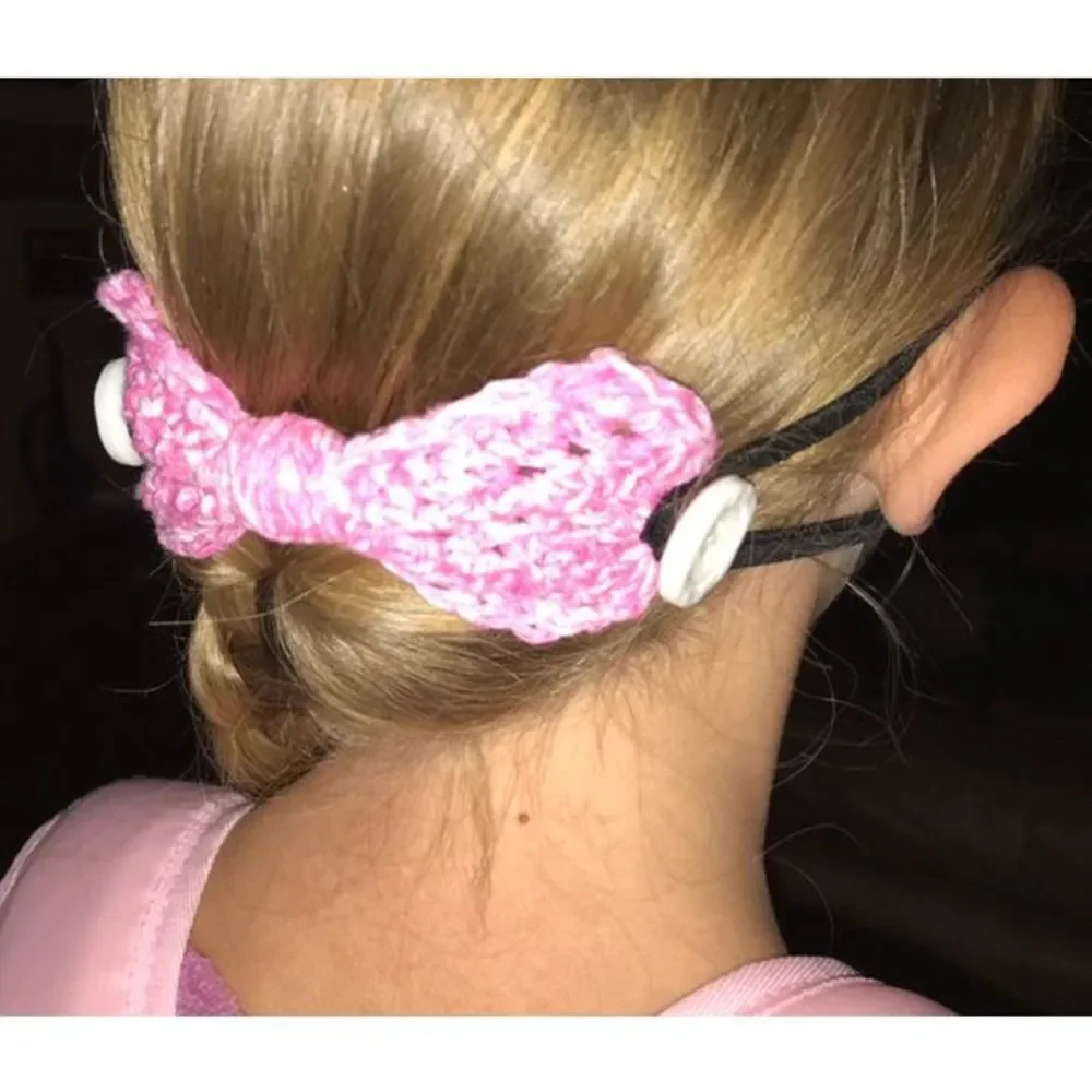 ⭐️5/$10⭐️ Handmade Crocheted Mask Ear Saver
